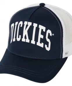Trucks DICKIES - LOCKHART CURVED PEAK TRUCKER CAP NAVY/WHITE