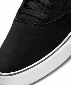 Trucks NIKE SB - CHRON 2 MENS SKATE SHOE: BLACK/WHITE-BLACK/BLACK SOLE