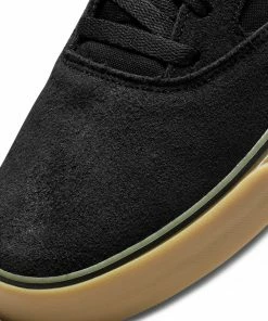 Trucks NIKE SB - CHRON 2 MENS SKATE SHOE: BLACK/WHITE-BLACK/GUM SOLE