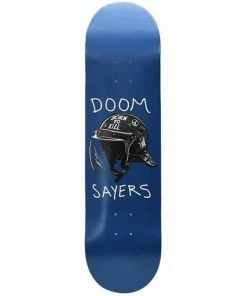 Skateboarding DOOM SAYERS CLUB - RIOT HELMET SKATEBOARD DECK. 8.5"