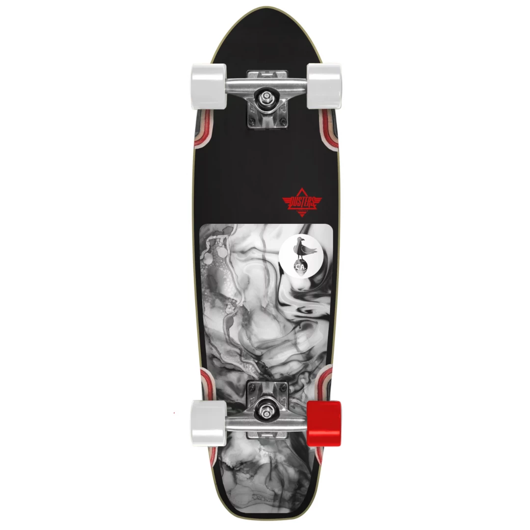 DUSTERS - BIRD LAVA CRUISER COMPLETE SKATEBOARD. 25.0" 1 DUSTERS - BIRD LAVA CRUISER COMPLETE SKATEBOARD. 25.0"