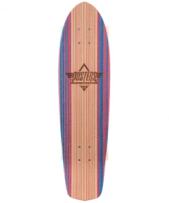 DUSTERS - FLASHBACK CHECKER TIEDYE CRUISER SKATEBOARD 31.125" Cruisers, Longboards And Surf Skates