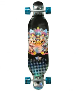 DUSTERS - FLEUR LONGBOARD SKATEBOARD. 38.5" Skateboarding