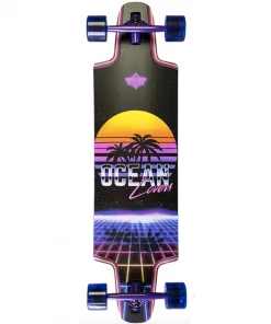 DUSTERS - OCEAN LOVERS LONGBOARD SKATEBOARD 36.0"