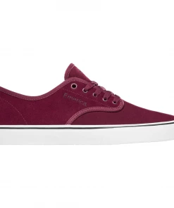 Trucks EMERICA -WINO STANDARD MENS SHOES: BURGUNDY