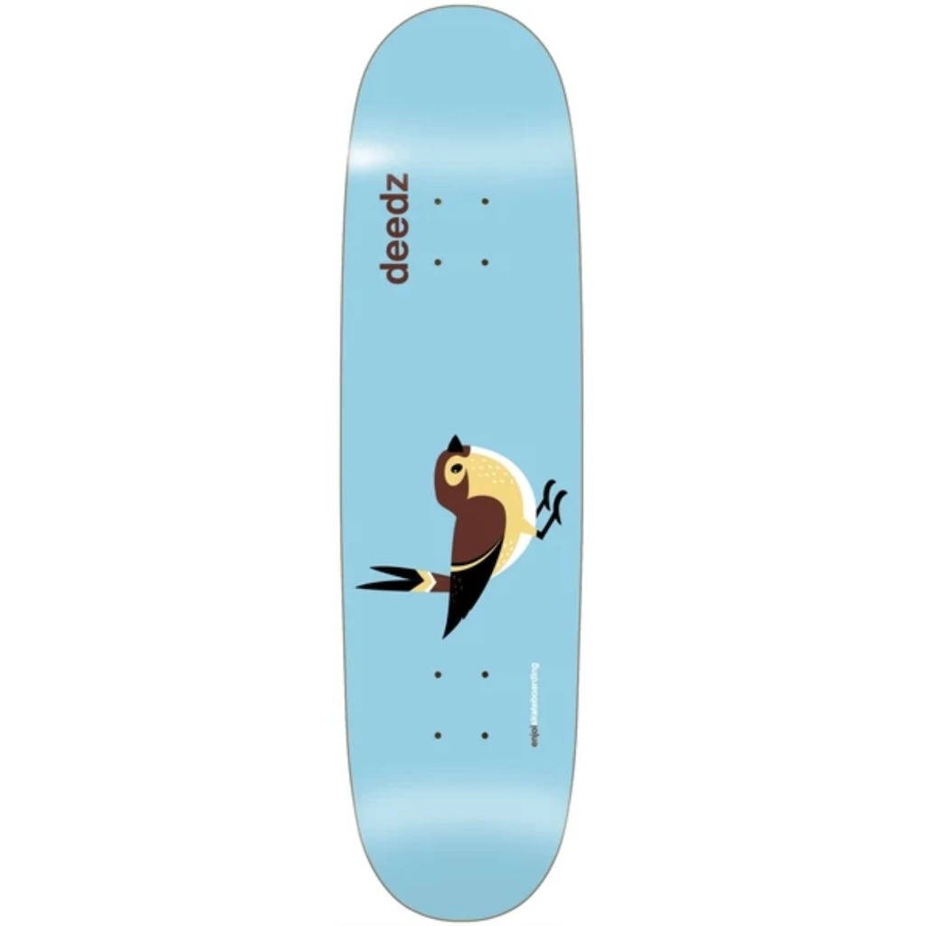 ENJOI - DEEDZ EARLY BIRD R7 SKATEBOARD DECK: 8.375" Decks 1 ENJOI - DEEDZ EARLY BIRD R7 SKATEBOARD DECK: 8.375" Decks