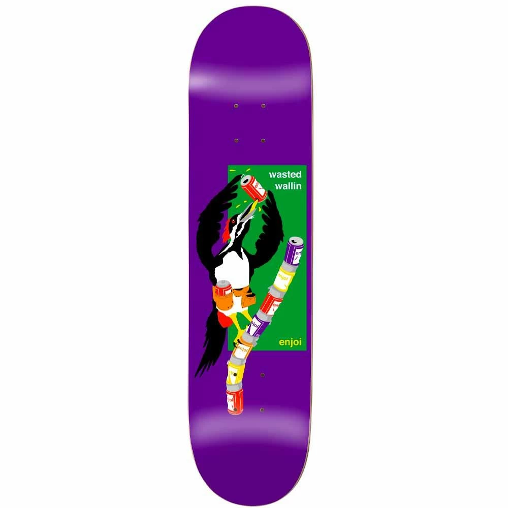 ENJOI - ZACK WALLIN PARTY ANIMAL R7 SKATEBOARD DECK. 8.0" Skateboarding 1 ENJOI - ZACK WALLIN PARTY ANIMAL R7 SKATEBOARD DECK. 8.0" Skateboarding
