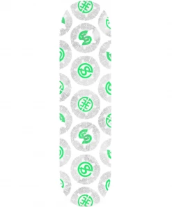 Skateboarding EVISEN - CIRCLE SYNDICATE BLACK SKATEBOARD DECK 8.25"