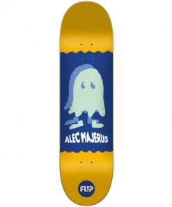 Skateboarding FLIP - ALEC MAJERUS BLOCK SKATEBOARD DECK. 8.25"