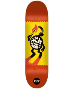Skateboarding FLIP - LUCAS RABELO BLOCK SKATEBOARD DECK. 8.25"