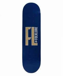 FOLKLORE - WARM PRESS TECH SKATEBOARD DECK: 8.25