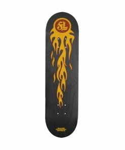 FOLKLORE - WARM PRESS FIREBALL SKATE DECK. 7.75