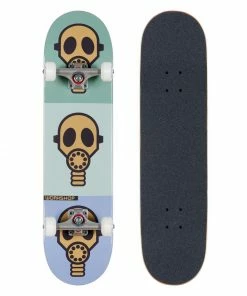 ALIEN WORKSHOP - GAS MASK COMPLETE SKATEBOARD: 7.75" Completes
