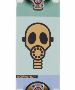 ALIEN WORKSHOP - GAS MASK COMPLETE SKATEBOARD: 7.75" Completes
