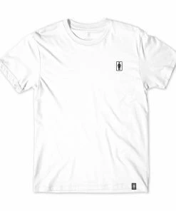 GIRL - BLOOMING COMFORT SHORT SLEEVE TEE: WHITE Trucks