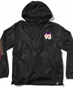 Chocolate GIRL - FUTURE OG ANORAK WINDBREAKER JACKET BLACK Trucks