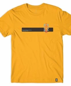 GIRL - KNOCKOUT SHORT SLEEVE TEE: GOLD