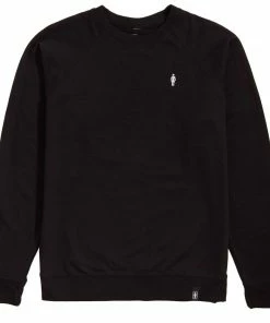 GIRL - MICRO OG RAGLAN CREWNECK SWEATSHIRT HARVEST BLACK Trucks