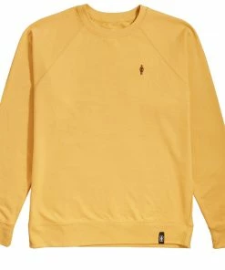 Trucks GIRL - MICRO OG RAGLAN CREWNECK SWEATSHIRT HARVEST GOLD