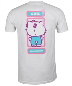 Trucks GIRL X SANRIO - BACKSIDE SHORT SLEEVE TEE. WHITE