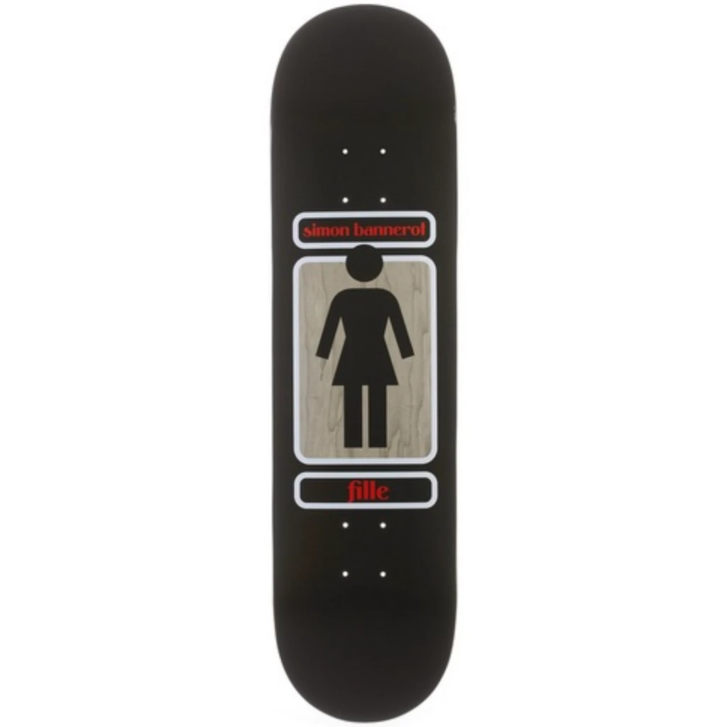 GIRL - SIMON BANNEROT 93 TIL WR41 SKATEBOARD DECK. 8.25" 1 GIRL - SIMON BANNEROT 93 TIL WR41 SKATEBOARD DECK. 8.25"