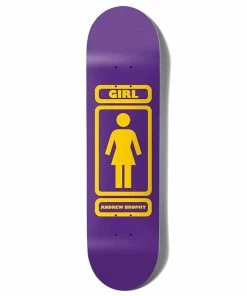 GIRL - ANDREW BROPHY 93 TILL WR40 SKATEBOARD DECK. 7.75" Skateboarding
