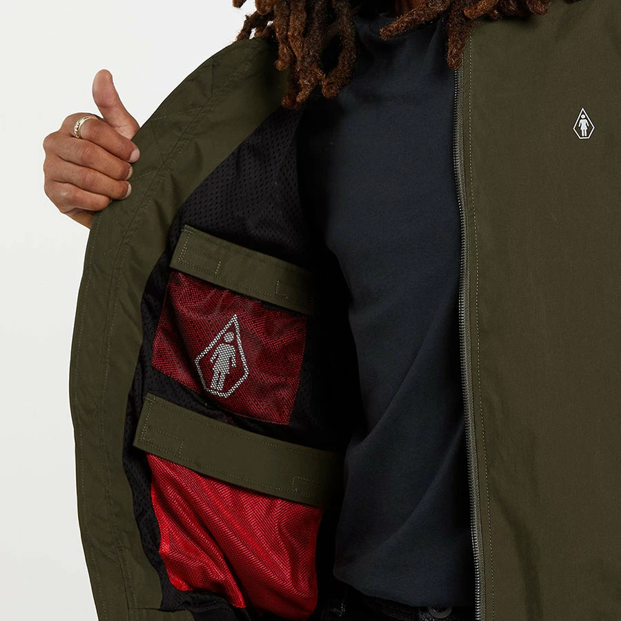 Volcom / Girl Jacket Green 2 Volcom / Girl Jacket Green