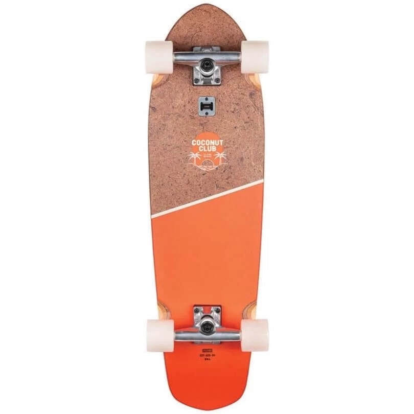 GLOBE - BIG BLAZER CRUISER SKATEBOARD. COCONUT/MANDARIN 32.0" 1 GLOBE - BIG BLAZER CRUISER SKATEBOARD. COCONUT/MANDARIN 32.0"