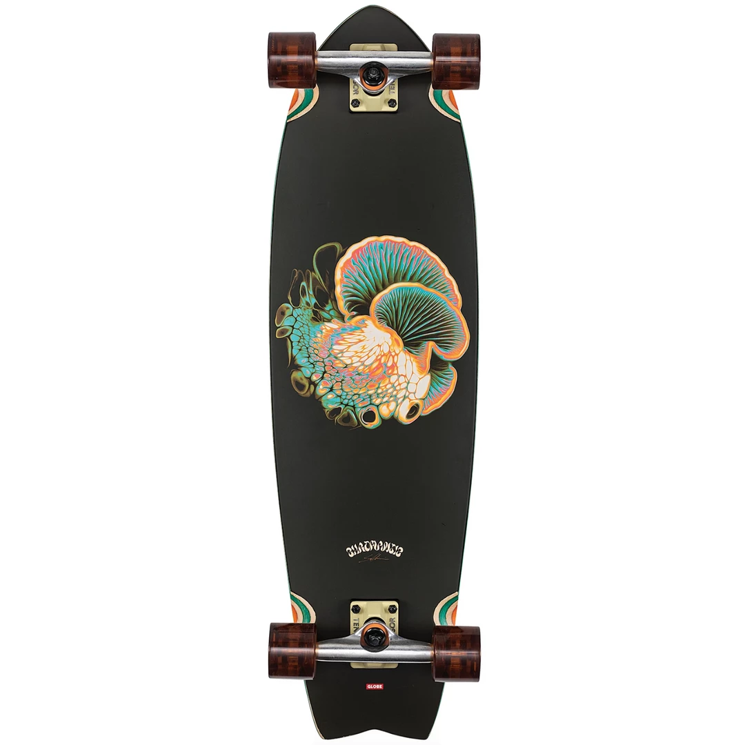 Skateboarding GLOBE - CHROMATIC BIO MORPH CRUISER SKATEBOARD. 33.0" 1 Skateboarding GLOBE - CHROMATIC BIO MORPH CRUISER SKATEBOARD. 33.0"