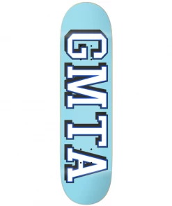 GMTA - COLLEGE LOGO SKATEBOARD DECK: BLUE 7.75" Skateboarding