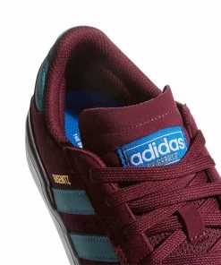 ADIDAS - BUSENITZ VULC II MENS SHOES: CRIMSON/MINT/WHITE Trucks