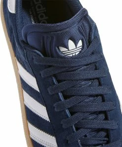 ADIDAS - GAZELLE ADV SHOES: NAVY/WHITE/GUM4