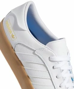 ADIDAS - MATCHBREAK SUPER MENS SHOES: WHITE/WHITE/GUM4