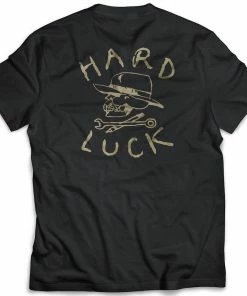 HARD LUCK - OG LOGO S/S TEE: BLACK Trucks