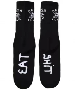 HARD LUCK - OG CREW SOCKS BLACK