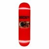 Skateboarding HOCKEY - BREAKFAST INSANITY SKATEBOARD DECK: RED 8.25"