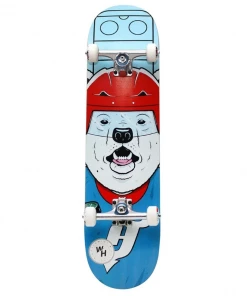 HOLIDAY - POLAR BEAR COMPLETE SKATEBOARD. 8.0" Skateboarding