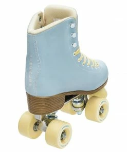 IMPALA - QUAD ROLLER SKATES: SKY BLUE/YELLOW