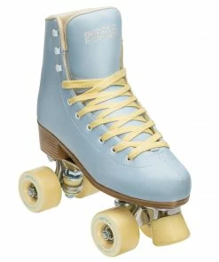 IMPALA - QUAD ROLLER SKATES: SKY BLUE/YELLOW