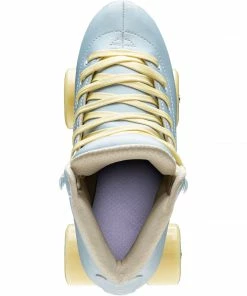 IMPALA - QUAD ROLLER SKATES: SKY BLUE/YELLOW