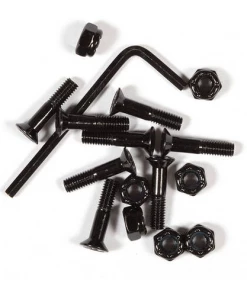 INDEPENDENT - 1" ALLEN CROSS BOLTS: BLACK Skateboarding