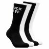 Trucks INDEPENDENT - F/O SOCKS: BLACK AND WHITE 4 PACK