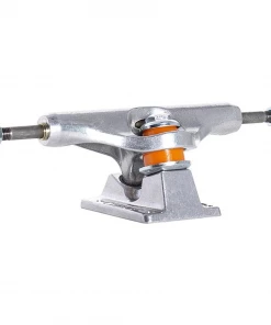 Skateboarding INDEPENDENT - POLISHED MID SILVER 129MM SKATEBOARD TRUCKS
