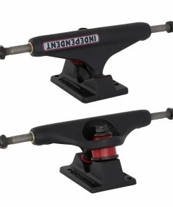 Skateboarding INDEPENDENT - STAGE XI BAR FLAT BLACK SKATEBOARD TRUCKS: 139MM