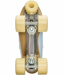 IMPALA - QUAD ROLLER SKATES: SKY BLUE/YELLOW