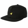 KROOKED - OG BIRD SNAPBACK CAP: BLACK/YELLOW Trucks