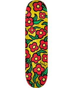 KROOKED - WILD STYLE FLOWERS 8.25" SKATEBOARD DECK