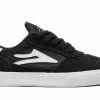 LAKAI - CAMBRIDGE KIDS SHOES: BLACK/WHITE SUEDE Trucks