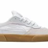 Trucks LAKAI - CAMBRIDGE MENS SHOES: WHITE/GUM SUEDE