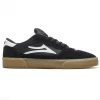LAKAI - CAMBRIDGE MENS SHOES: BLACK/GUM SUEDE Trucks
